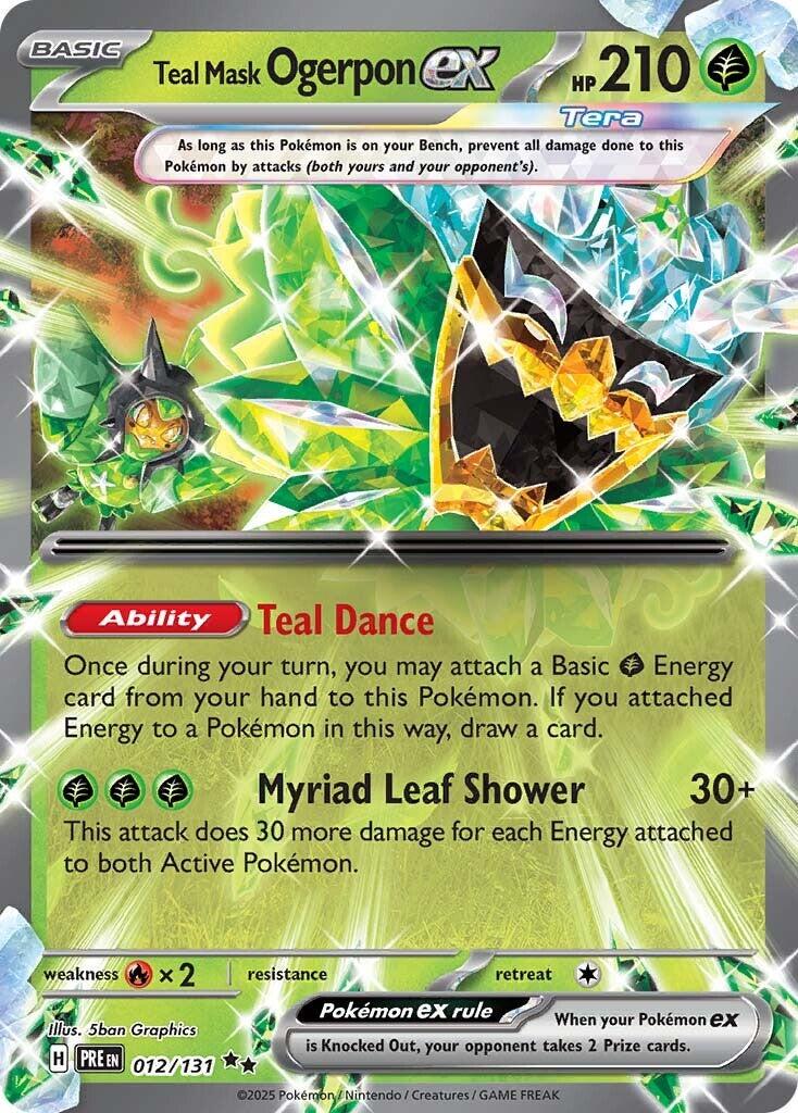 Teal Mask Ogerpon 012/131 - Prismatic Evolutions