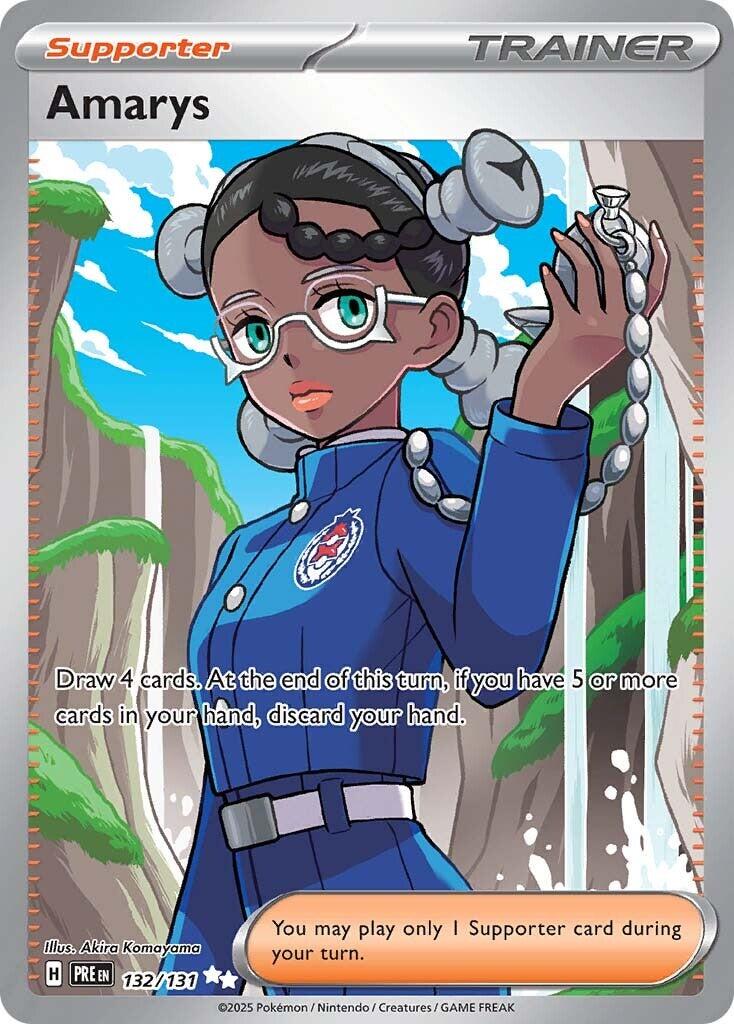 Amarys 132/131 - Prismatic Evolutions - Full Art