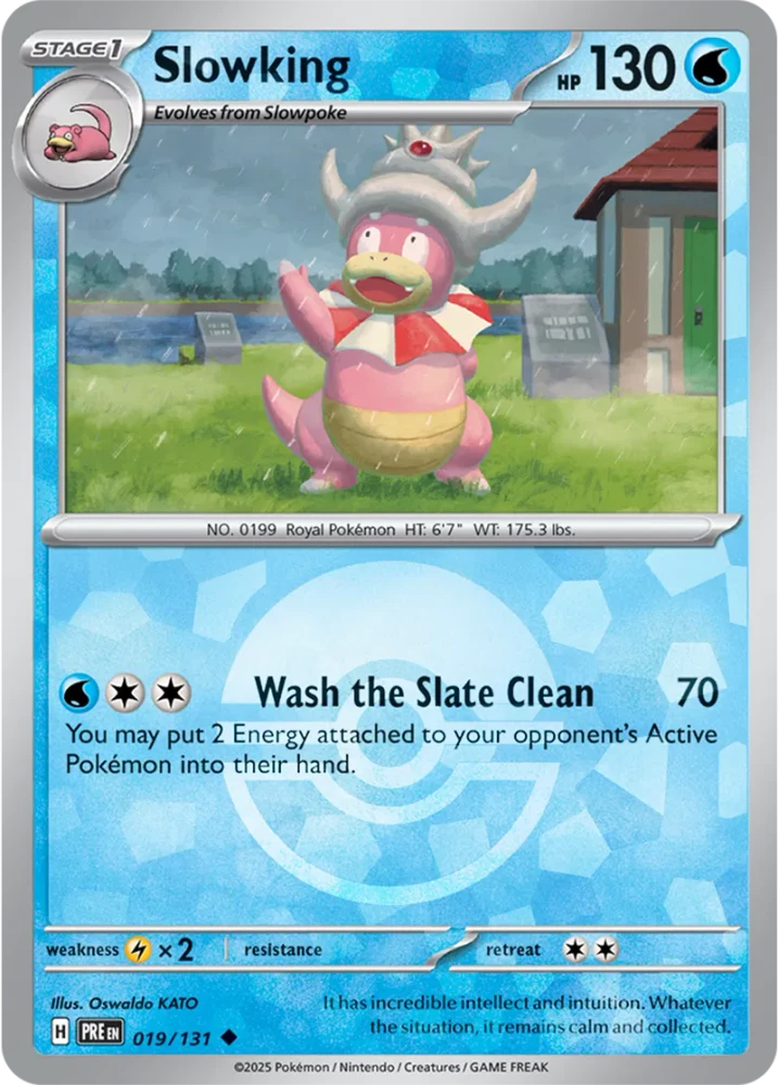 Slowking 019/131 - Prismatic Evolutions - Pokeball Reverse Holo