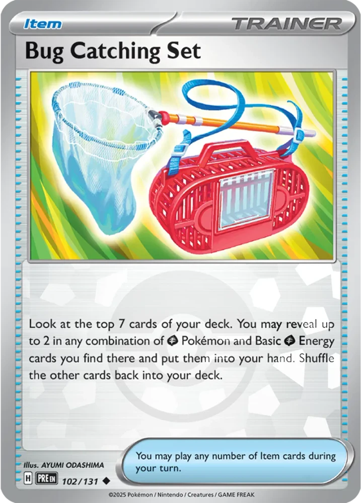 Bug Catching Set 102/131 - Prismatic Evolutions - Pokeball Reverse Holo