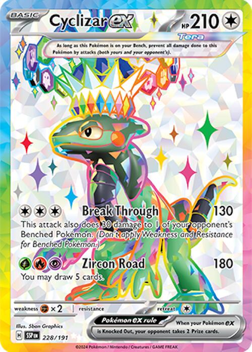 Cyclizar 228/191 - Surging Sparks - Full Art