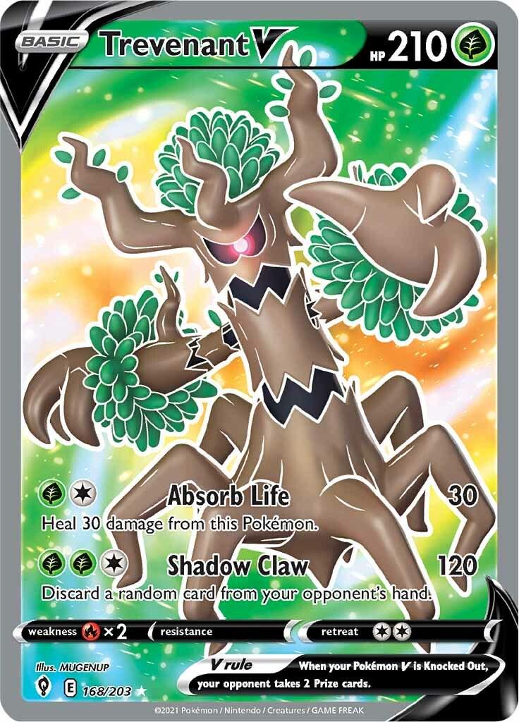 Trevenant V 168/203 - Evolving Skies - Full Art