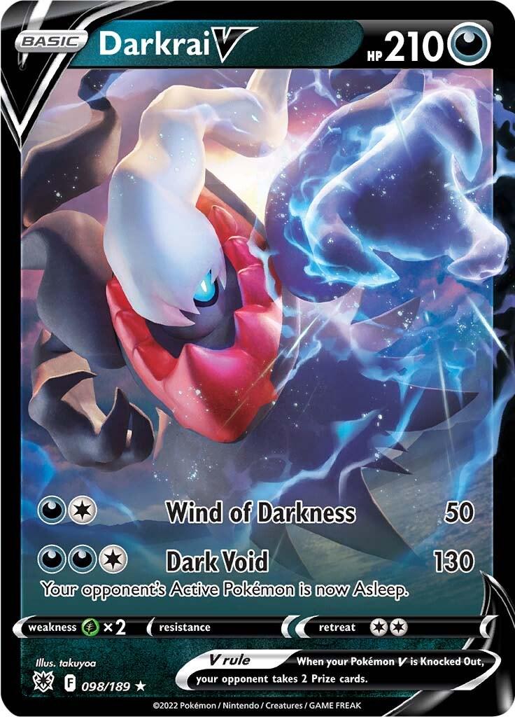 Darkrai V 098/189 - Astral Radiance - Full Art