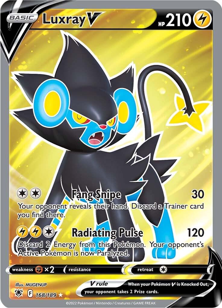 Luxray V 168/189 - Astral Radiance - Full Art