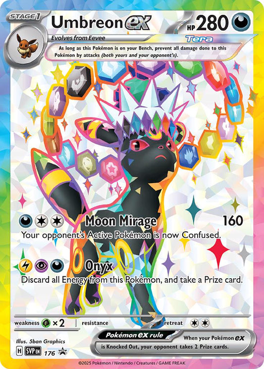Umbreon SVP 176 - Prismatic Evolutions Promo Card