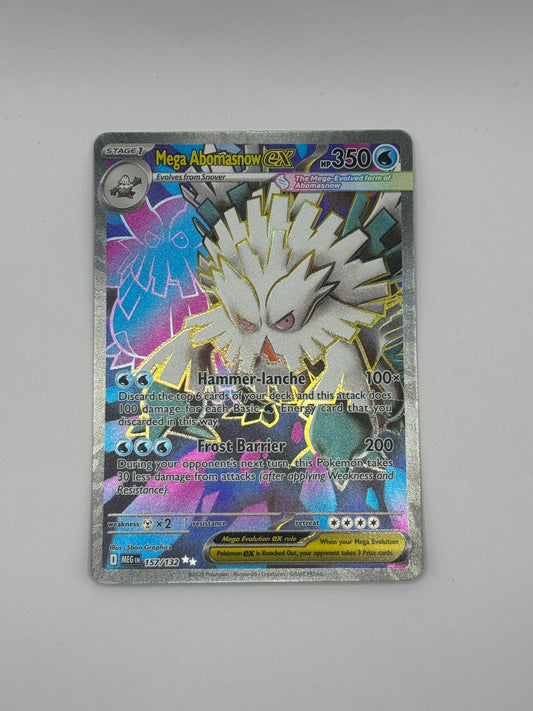 Mega Abomasnow Ex 157/132 - Mega Evolution Card