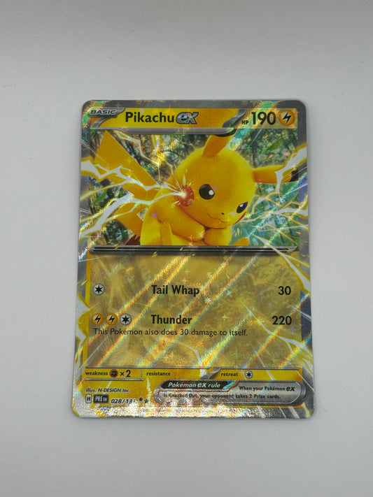 Pikachu Ex 028/131 - Primastic Evolutions Holo Card