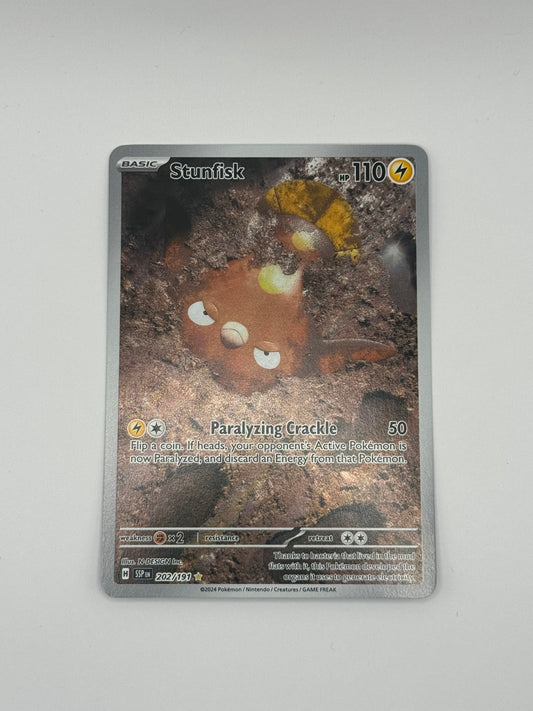 Stunfisk 202/191 - Surging Sparks - Illustration Rare Card