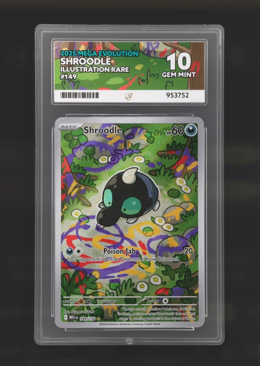 Shroodle 149/132 - Mega Evolution Illustration Rare - ACE 10