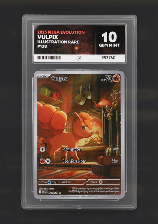 Vulpix 138/132 - Mega Evolution Illustration Rare - ACE 10