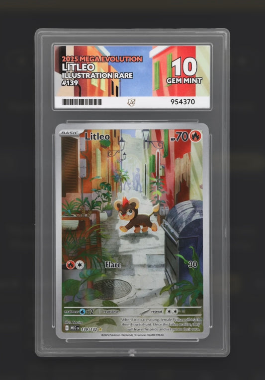 Litleo 139/132 - Mega Evolutions - Illustration Rare - ACE 10