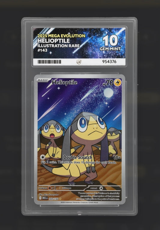 Helioptile 143/132 - Mega Evolutions - Illustration Rare - ACE 10