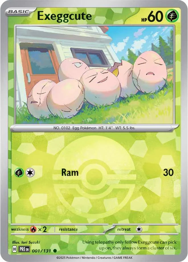Execute 001/131 - Prismatic Evolutions - Pokeball Reverse Holo