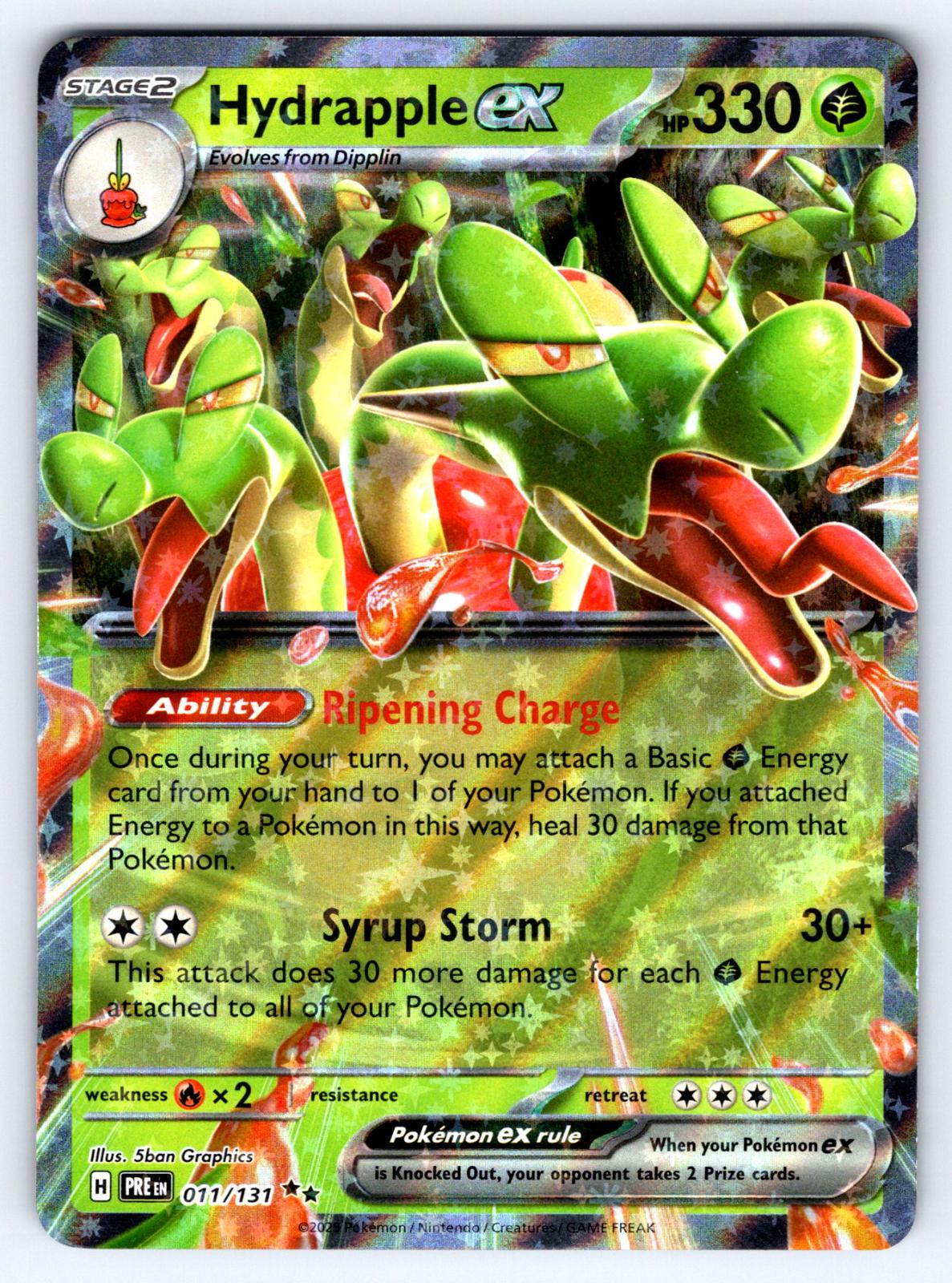 Hydrapple EX 011/131 - Prismatic Evolutions