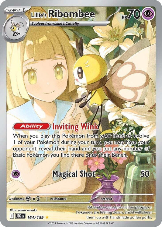 Lillie's Ribombee 164/159 - Journey Together - Illustration Rare