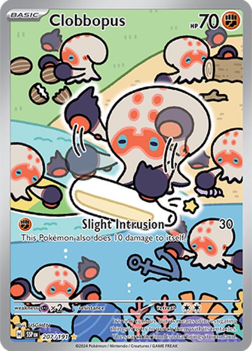 Clobbopus 207/191 - Surging Sparks - Illustration Rare