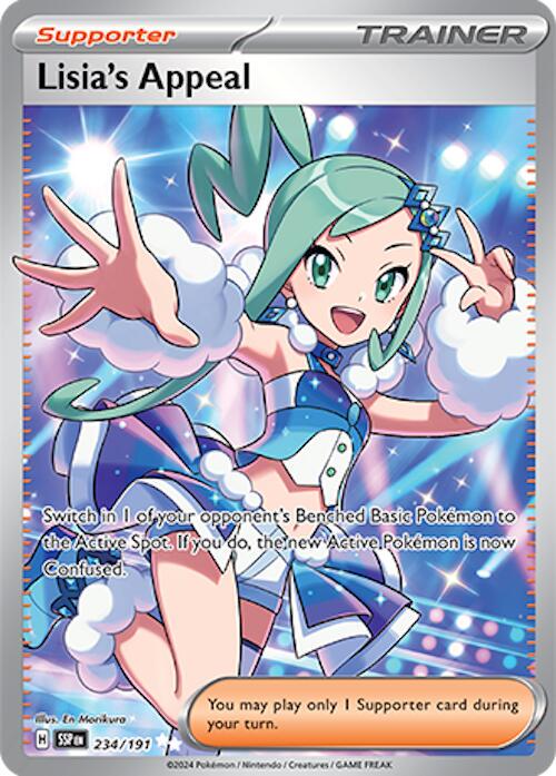 Lisia's Appeal 234/191 - Surging Sparks - Full Art