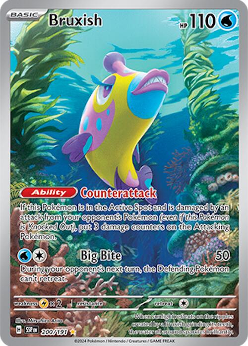 Bruxish 200/191 - Surging Sparks - Illustration Rare