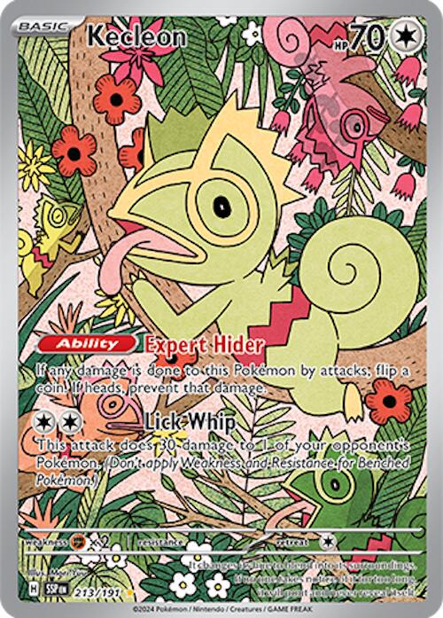 Kecleon 213/191 - Surging Sparks - Illustration Rare