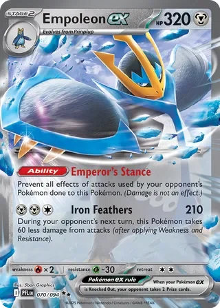 Empoleon EX 070/094 - Phantasmal Flames