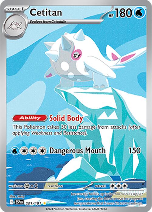Cetitan 201/191 - Surging Sparks - Illustration Rare