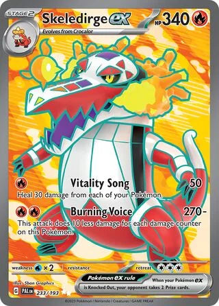 Skeledirge EX 233/193 - Paldea Evolved - Full Art