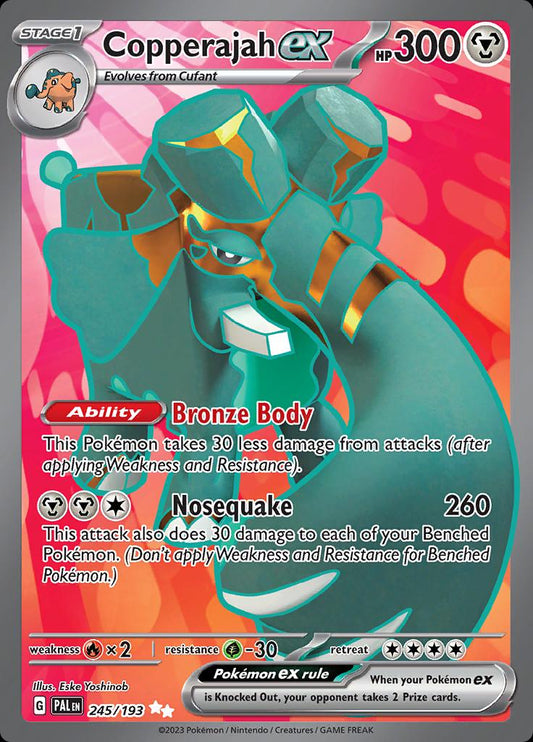 Copperajah EX 245/193 - Palled Evolved - Full Art