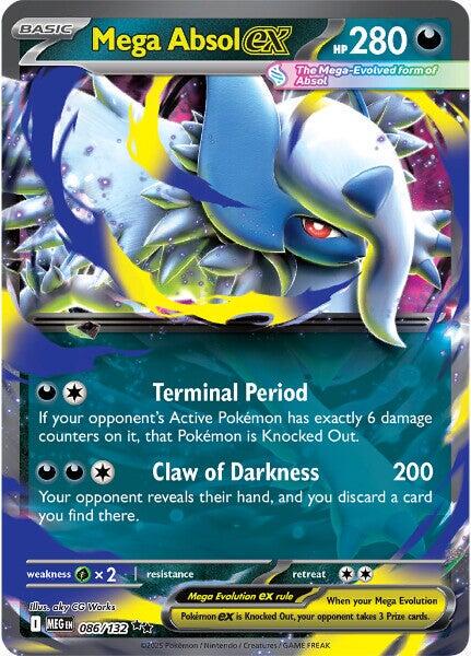 Mega Absol EX 086/132 - Mega Evolution