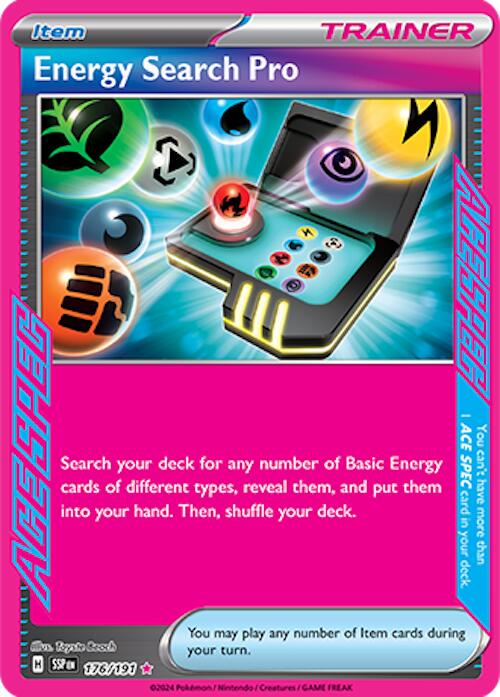Energy Search Pro 176/191 - Surging Sparks - ACE SPEC
