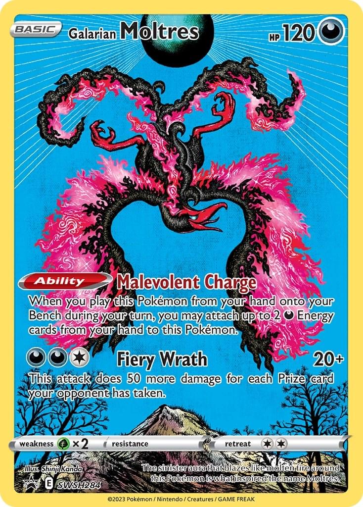 Galarian Moltres SWSH284 - Sword and Shield Promo Card