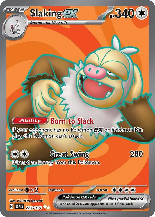 Slaking 227/191 - Surging Sparks - Full Art