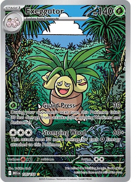 Exeggutor 135/132 - Mega Evolution - Illustration Rare