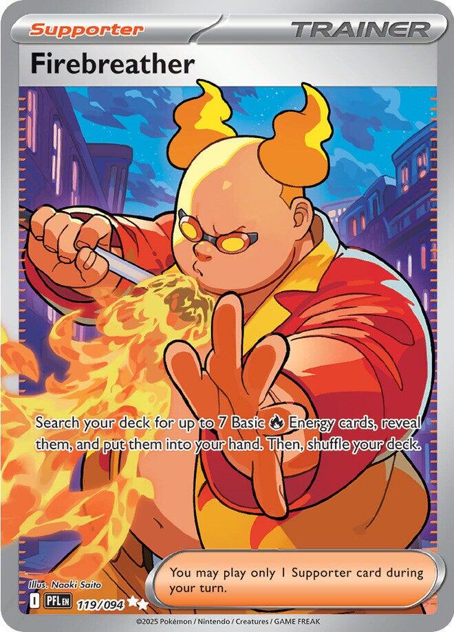 Firebreather 119/094 - Phantasmal Flames - Full Art