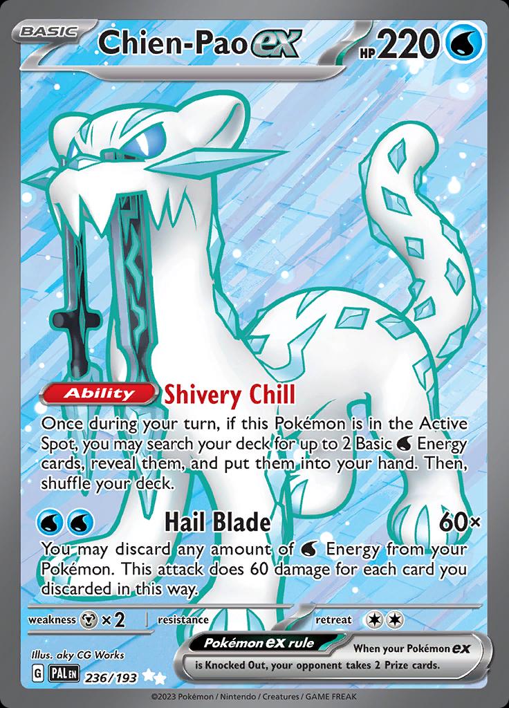 Chien-Pao EX 236/193 - Paldea Evolved - Full Art
