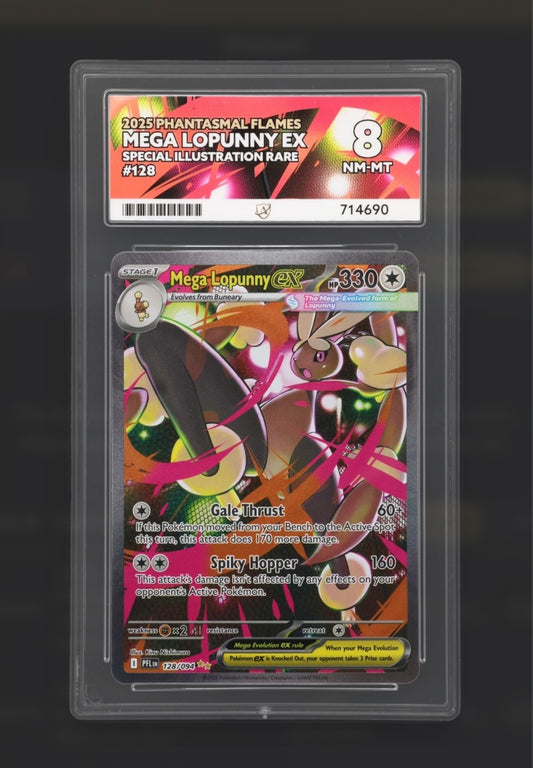 Mega Lopunny EX 128/094 - Phantasmal Flames - Special Illustration Rare - ACE 8