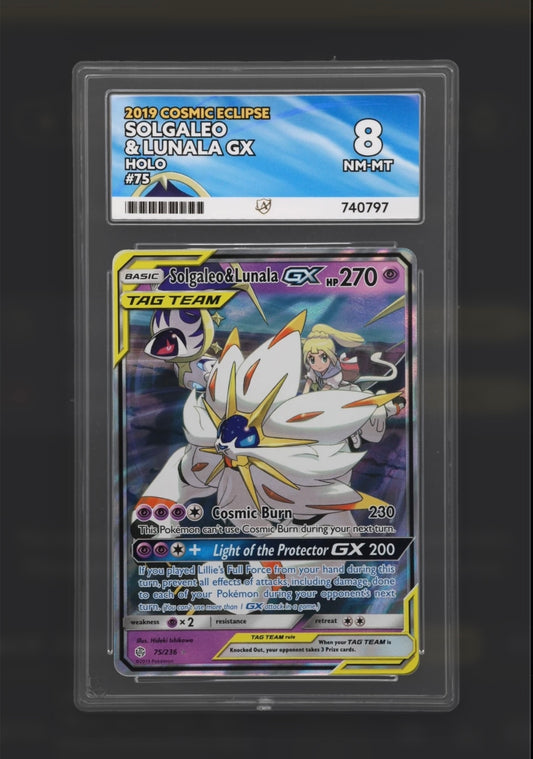 Solgaleo & Lunala GX 075/236 - Cosmic Eclipse - Illustration Rare - ACE 8