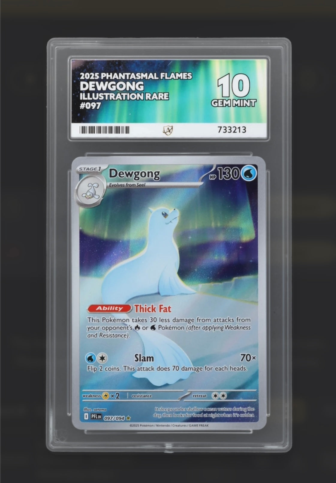 Dugong 097/094 - Phantasmal Flames - Illustration Rare - ACE 10
