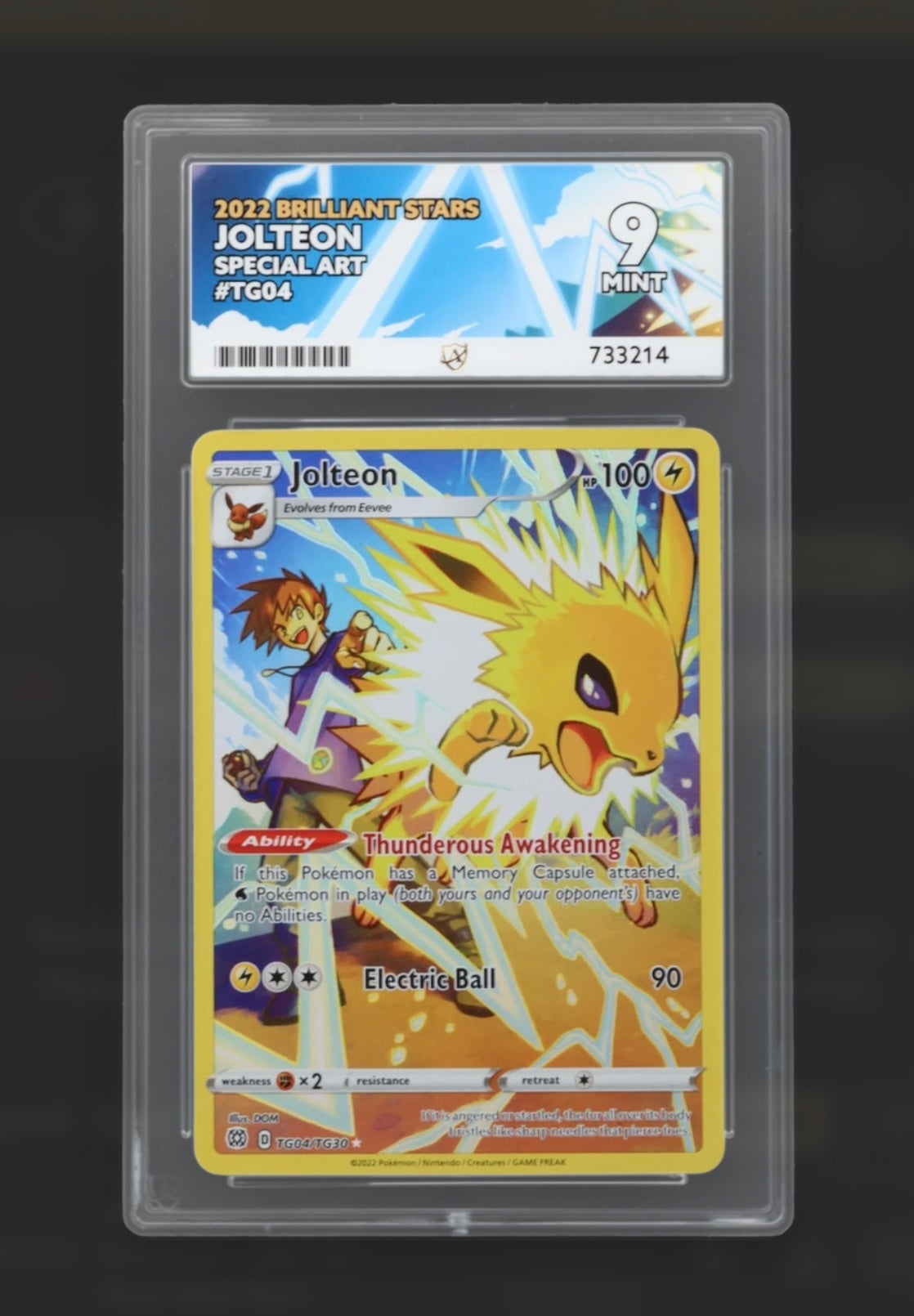 Jolteon TG04/TG30 - Brilliant Stars - Special Art - ACE 9