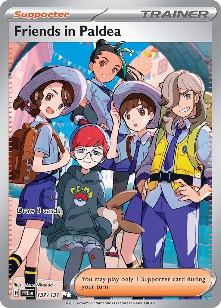 Friends In Paldea 137/131 - Prismatic Evolutions - Full Art